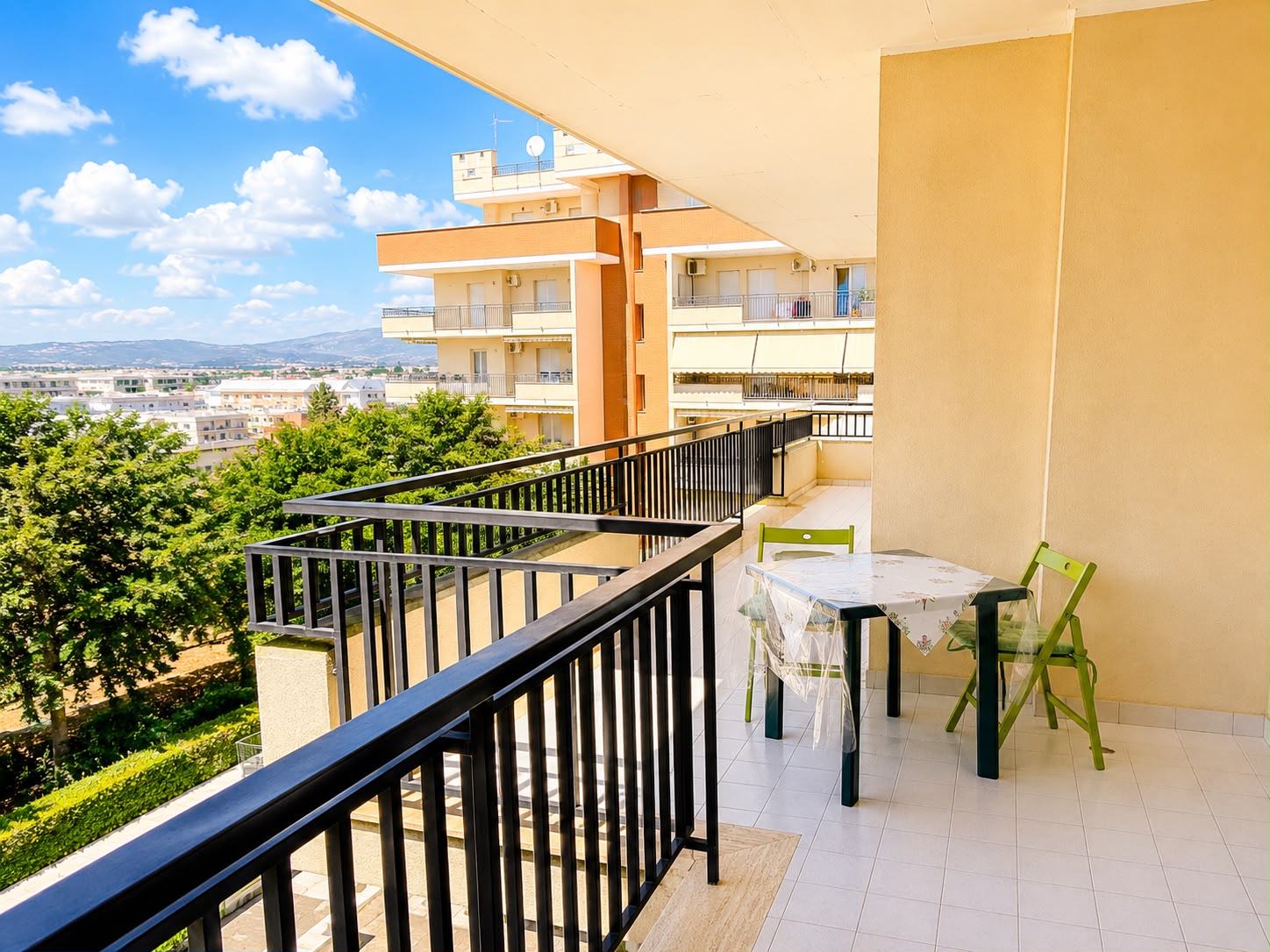 GC HEJME casa vacanze Roma — gc hejme terrazzo